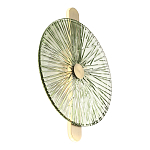 Бра с круглым стеклянным плафоном Gingham варинант исполнения - 5 | Loft Concept в Уфе