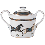 Чайный сервиз из фарфора с изображением лошадей на 6 персон 15 предметов Porcelain Horse Set  варинант исполнения - 3 | Loft Concept в Уфе