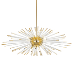 Дизайнерский светильник с лучами Morning Sun Chandelier Gold варинант исполнения - 3 | Loft Concept в Уфе