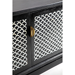 Буфет в гостиную с инкрустацией Bone Inlay sideboard - 4 doors варинант исполнения - 3 | Loft Concept в Уфе