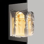 Встраиваемый в стену гипсовый светильник под покраску с колоннами и арками в античном стиле Antiquity Athena варинант исполнения - 1 | Loft Concept в Уфе