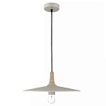 Подвесной светильник круглый в сочетании дерева и металла Space варинант исполнения - 1 | Loft Concept в Уфе