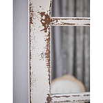 Зеркало-окно с эффектом старения в венецианском стиле Venetian White Mirror варинант исполнения - 7 | Loft Concept в Уфе