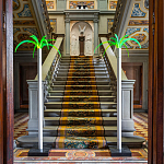 Дизайнерский торшер в виде пальмы Poltronova Sanremo Floor Lamp варинант исполнения - 8 | Loft Concept в Уфе