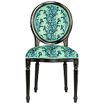 Стул из натурального бука Ikat Pattern бирюзовый варинант исполнения - 1 | Loft Concept в Уфе