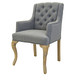 Кресло Mason Classical Armchair grey flax варинант исполнения - 3 | Loft Concept в Уфе