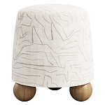 Пуф Wakonda ножки с деревянными шариками  варинант исполнения - 1 | Loft Concept в Уфе