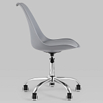 Офисный стул на металлическом основании EGGERY Grey пластик варинант исполнения - 2 | Loft Concept в Уфе