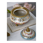 Шкатулка фарфоровая с цветочной росписью Eden Garden варинант исполнения - 6 | Loft Concept в Уфе