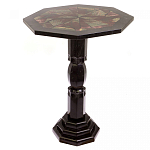 Кофейный стол из натуральных камней Змеевик и Яшма Natural Stone Tables варинант исполнения - 3 | Loft Concept в Уфе