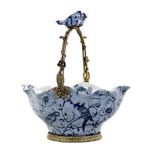 Чаша Blue and Bronze Basket