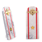Сувенир Погон МВД из натурального камня мрамор Souvenir Epaulets варинант исполнения - 5 | Loft Concept в Уфе