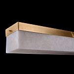 Подвесной светильник линейный из натурального камня Perfection of Geometry варинант исполнения - 3 | Loft Concept в Уфе