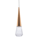 Подвесной светильник капля Acrylic Droplet Gold Hanging Lamp варинант исполнения - 1 | Loft Concept в Уфе