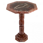 Кофейный стол из натуральных камней Лемезит и Яшма Natural Stone Tables варинант исполнения - 1 | Loft Concept в Уфе