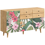 Буфет с принтом на дверцах Elise Cupboard варинант исполнения - 11 | Loft Concept в Уфе