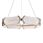 Люстра кольцевая с текстурным природным рисунком IceFlame варинант исполнения - 9 | Loft Concept в Уфе