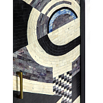 Буфет в гостиную с инкрустацией  Bone Inlay sideboard - 2 doors варинант исполнения - 4 | Loft Concept в Уфе