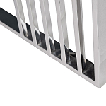 Столик журнальный с черной стеклянной столешницей Embodiment of Contemporary Art  варинант исполнения - 3 | Loft Concept в Уфе