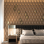 Гипсовая 3D панель с принтографией PM-102 варинант исполнения - 3 | Loft Concept в Уфе