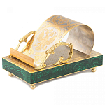 Подставка для телефона из натурального камня малахит Natural Stone Stand варинант исполнения - 2 | Loft Concept в Уфе