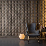 Гипсовая 3D панель с принтографией PM-104 варинант исполнения - 3 | Loft Concept в Уфе