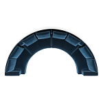 Дизайнерский модульный диван AUGUSTO Sofa варинант исполнения - 5 | Loft Concept в Уфе