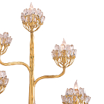 Бра золотое в виде растения Golden Flower Glade варинант исполнения - 1 | Loft Concept в Уфе