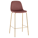 Барный стул на золотистых ножках VENDRAMIN Pink варинант исполнения - 1 | Loft Concept в Уфе