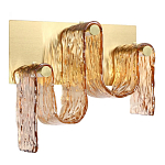 Бра волнистой формы из фактурного стекла Big Wave варинант исполнения - 5 | Loft Concept в Уфе