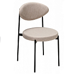 Стул металлический с мягкой спинкой и сиденьем Alfie Chair варинант исполнения - 4 | Loft Concept в Уфе