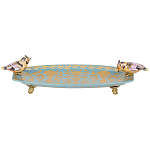 Блюдо фарфоровое Экзотические птички Vivole варинант исполнения - 1 | Loft Concept в Уфе