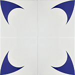 Дизайнерская плитка с узором Комета 2 варинант исполнения - 1 | Loft Concept в Уфе