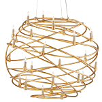 Люстра золотая в форме спирали Fancy Pattern варинант исполнения - 2 | Loft Concept в Уфе