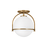 Потолочный светильник с плафоном в форме белого матового шара Hinkley варинант исполнения - 13 | Loft Concept в Уфе