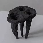 Скульптура «Чёрные дыры» варинант исполнения - 2 | Loft Concept в Уфе