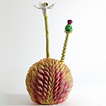 Статуэтка тропический фрукт Pandora Tropical Fruit Orange Two Flowers варинант исполнения - 1 | Loft Concept в Уфе