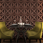 Гипсовая 3D Панель M-11 варинант исполнения - 1 | Loft Concept в Уфе