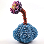 Статуэтка тропический фрукт Pandora Tropical Fruit Blue Pink Lilac Flower варинант исполнения - 2 | Loft Concept в Уфе