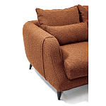 Диван в гостиную Portree Sofa Терракотовый букле варинант исполнения - 4 | Loft Concept в Уфе