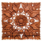 Панно из дерева квадратное Novala Panel With Trees варинант исполнения - 1 | Loft Concept в Уфе