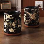 Мусорное ведро в китайском стиле Flower Trash Can варинант исполнения - 1 | Loft Concept в Уфе