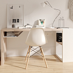 Письменный стол прямоугольный с полочкой под столешницей EcoComb варинант исполнения - 4 | Loft Concept в Уфе