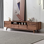 Тумба под телевизориз массива дерева TV Stand made of Walnut Wood варинант исполнения - 1 | Loft Concept в Уфе