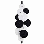 Бра светодиодное из черно-белых дисков Contrast Sample варинант исполнения - 4 | Loft Concept в Уфе