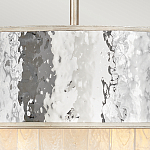 Люстра круглая с подвесками из текстурированного стекла молочного цвета Hinkley варинант исполнения - 6 | Loft Concept в Уфе