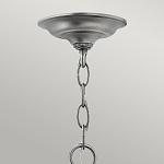 Подвесной светильник с прозрачным стеклянным цилиндрическим плафоном в классическом стиле на цепи Hinkley варинант исполнения - 18 | Loft Concept в Уфе