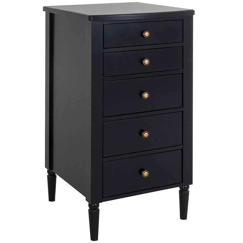 Комод с ящиками Amsterdam Черный в Уфе | Loft Concept 