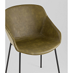 Стул Ashby экокожа зелёный варинант исполнения - 3 | Loft Concept в Уфе