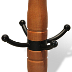 Вешалка напольная деревянная с черными металлическими крючками Noble Branches варинант исполнения - 3 | Loft Concept в Уфе